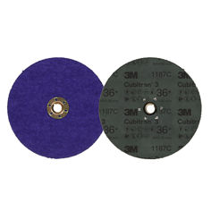 A 3M Cubitron 3 Fibre Disc 1187C, TN Quick Change