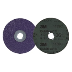 A 3M Cubitron 3 Fibre Disc 1182C, GL Quick Change