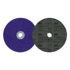 A 3M Cubitron 3 Fibre Disc 1187C, GL Quick Change