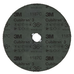 A 3M Cubitron 3 Fibre Disc 1187C, GL Quick Change