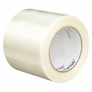 Tartan Filament Tape 8934, Clear, 96 mm x 55 m, 4 mil, 12 Roll/Case image Tartan Filament Tape 8934, Clear, 96 mm x 55 m, 4 mil, 12 Roll/Caseimage