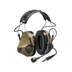 This is an image of 3M PSD PELTOR ComTac VIII MT14H418A-92 CY RIGHT Single down lead 5 pin