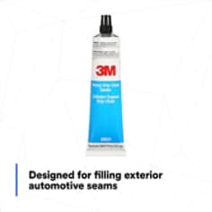Designed for filling high-exposure exterior automotive seams