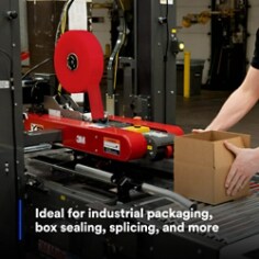 Scotch® Box Sealing Tape 371, Red, 48 mm x 914 m, 6 Rolls/Case, rc04