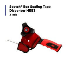 Scotch® Box Sealing Tape Dispenser HR83, 3 in, 6 Units/Case, rc02