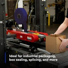 Scotch® Box Sealing Tape 371, Blue, 72 mm x 914 m, 4 Rolls/Case, rc04