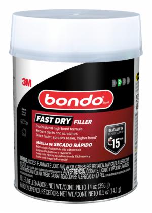 Bondo Fast Dry Filler FD-PT-ES, 14 oz (396.89 g), 8 per caseimage