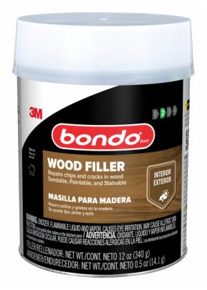 Bondo Wood Filler WF-PT-ES, 12 oz (340.19 g), 8 per caseimage