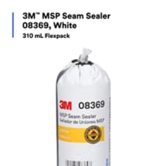 3M™ MSP Seam Sealer 08369, White, 310 mL Flexpack