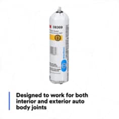 Designed to work for both interior and exterior auto body joints