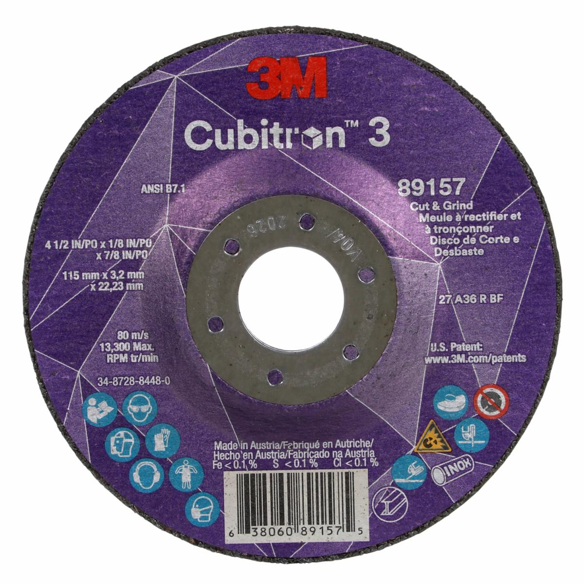 ™ Cubitron 3 Cut and Grind Wheel