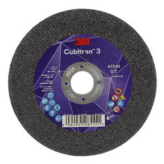 3M Cubitron 3 Trennscheibe, 91045, 60 , T41, 75 mm x 1 mm x 10 mm, EN, 25/ Pack