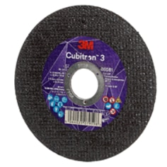 3M Cubitron 3 Cut-Off Wheel, 86581, 80+, T41, 4.5 in x 0.03 in x 7/8 in