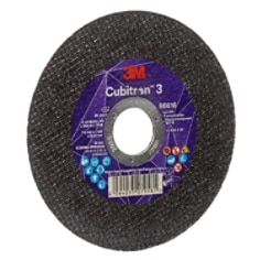 3M Cubitron 3 Cut-Off Wheel, 86616, 60+, T41, 4.5 in x 3/64 in x 7/8 in