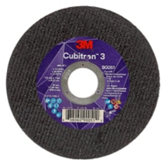 3M Cubitron 3 Cut-Off Wheel, 90051, 60+, T1, 4-1/2 in x 0.04 in x 7/8 in