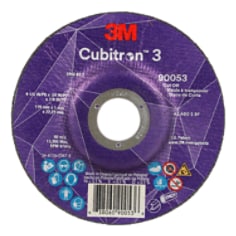 3M Cubitron 3 Cut-Off Wheel, 90053, 60+, T27, 4-1/2 in x 0.04 in x 7/8 in