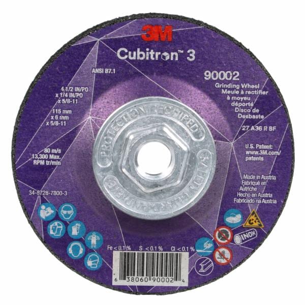 ™ Cubitron 3 Depressed Center Grinding Wheel