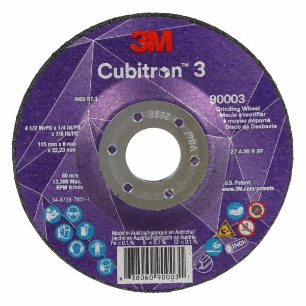 ™ Cubitron 3 Depressed Center Grinding Wheel