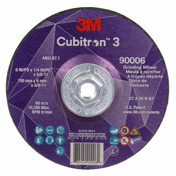 ™ Cubitron 3 Depressed Center Grinding Wheel