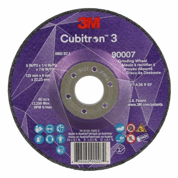 ™ Cubitron 3 Depressed Center Grinding Wheel