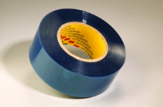 3M™ Polyester Tape 8905 Blue, 34 mm x 66 m on Plastic Core, 35 rolls per case Bulk