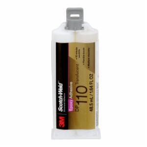 3M™ Scotch-Weld Epoxy Adhesive DP110, Translucent, 48.5mL Duo-Pak, 12/Caseimage