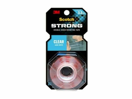 Scotch  Clear Mounting Tape 4010, 19 mm x 1.5 m