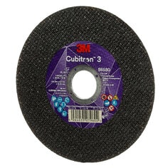 3M™ Cubitron™ 3 Cut-Off Wheel, 86580, 80+, T41, 125 mm x 0.8 mm x 22.23 mm (5 x 0.03 x 7/8 in)