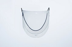 This product image shows the WPAF2-0 ArcFlash Faceshield at a front view.