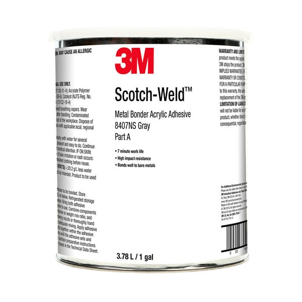 ™ Scotch-Weld Metal Bonder Acrylic Adhesive 8407NS