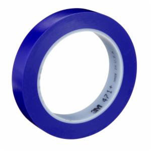 3M™ Vinyl Tape 471+, Indigo, 3/4 in x 36 yd, 5.3 mil, 48 Roll/Case, Individually Wrapped Conveniently Packaged image 3M™ Vinyl Tape 471+, Indigo, 3/4 in x 36 yd, 5.3 mil, 48 Roll/Case, Individually Wrapped Conveniently Packagedimage