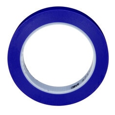 3M Vinyl Tape 471+, Indigo, 3/4 in x 36 yd, 5.3 mil, PN6409