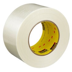 Scotch Filament Tape 898, Clear, 72 mm x 55 m, 6.6 mil