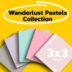 Images of notes on a yellow background