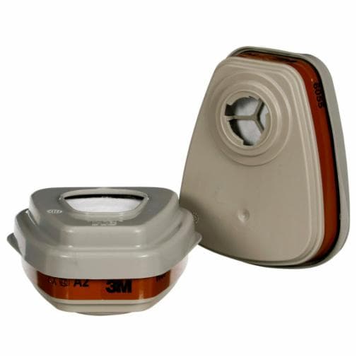 Filtri 3M 6055 A2 Per Vapori Organici - Protezione Respiratoria, Per Maschere 3M Serie 6000 - Foto 2