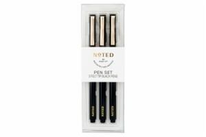 Post-it 3pk Pens NTD8-PEN-BK, 3 Felt Tip Black Pensimage