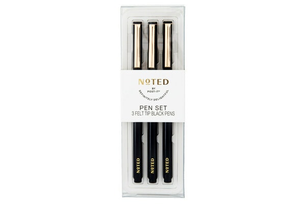 Post-it 3pk Pens NTD8-PEN-BK