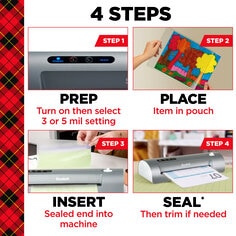 Images for Scotch™ Thermal Laminator TL901X, 1 Thermal Laminator, 2 Thermal Pouches