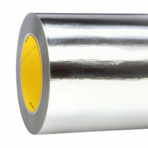 3M™ Aluminum Foil Tape 427, LT80, Silver, 30 in x 60 yd, 4.6 mil, 1 Roll/Caseimage
