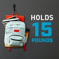 3M CLAW™ Drywall Hooks, 15lb, Black