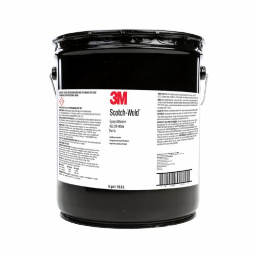 3M™ Scotch-Weld™ Epoxy Adhesive 460 is a versatile, two-part epoxy adhesive made to bond to metals, ceramics, wood, glass, and some plastics in demanding conditions, such as in high-impact bonding assemblies. Its high performance provides long-lasting results in expansion, flexing, and environmental aging — helping to maintain a long-lasting bond. While delivering excellent shear and peel strength, 3M™ Scotch-Weld™ Epoxy Adhesive 460 provides excellent resistance to high temperatures, solvents, and outdoor weathering, and is ideal for a host of industries, including transportation, aerospace, construction, and sporting goods repair applications. It meets the standard for UL-HB Certified, ASTM E162, ASTM E662, Bombardier SMP 800C, and Boeing BSS 7239. The preparation and application of the product make it easy to use with a 2:1 by-volume mix ratio. Allowing 60 minutes of open time for project adjustment, the epoxy is fully cured in 24 hours at a temperature of 73 °F (23 °C). 