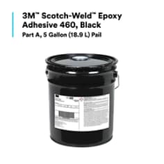 3M™ Scotch-Weld™ Epoxy Adhesive 460 is a versatile, two-part epoxy adhesive made to bond to metals, ceramics, wood, glass, and some plastics in demanding conditions, such as in high-impact bonding assemblies. Its high performance provides long-lasting results in expansion, flexing, and environmental aging — helping to maintain a long-lasting bond. While delivering excellent shear and peel strength, 3M™ Scotch-Weld™ Epoxy Adhesive 460 provides excellent resistance to high temperatures, solvents, and outdoor weathering, and is ideal for a host of industries, including transportation, aerospace, construction, and sporting goods repair applications. It meets the standard for UL-HB Certified, ASTM E162, ASTM E662, Bombardier SMP 800C, and Boeing BSS 7239. The preparation and application of the product make it easy to use with a 2:1 by-volume mix ratio. Allowing 60 minutes of open time for project adjustment, the epoxy is fully cured in 24 hours at a temperature of 73 °F (23 °C). 3M™ Scotch-