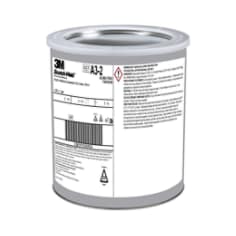 3M™ Scotch-Weld™ Acrylic Adhesive Accelerator A3-2 is a fast-curing accelerator (Part A) of a two-part product engineered to be used with a B/A system. Helping to promote impact-resistant bonds it is compatible with the 3M™ Scotch-Weld™ Acrylic Adhesives in the 8600, 8700, and 8900 Series. Providing fast-strength build-up when combined in a 10:1 B/A mix ratio, it quickly produces the shear, and peel performance for demanding applications requiring rapid results, while allowing optimal results on unprepared surfaces. 3M™ Scotch-Weld™ Acrylic Adhesive Accelerator A3-2 is a thick, non-sag formula that helps control product placement to give an accurate and reliable application. This high-performance accelerator speeds up curing and provides handling strength in 1-2 hours, depending on the product being used, and works on various substrates, including metals and most plastics. Because of its versatility, it can be applied in metalworking, HVAC, appliance assembly and repair, specialty vehi