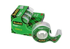 Scotch® Magic™ Tape, 3/4 in. , 3 Dispensers/Pack
