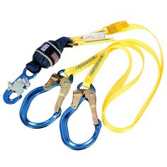 A 3M DBI-SALA Force2 100% Tie-Off Shock Absorbing Lanyard 1246160