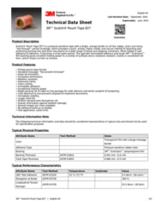 3M™ Scotch® Pouch Tape 827