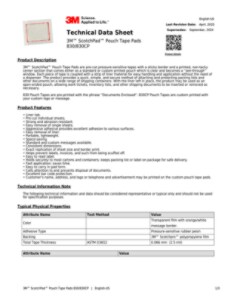3M™ ScotchPad™ Pouch Tape Pads 830/830CP
