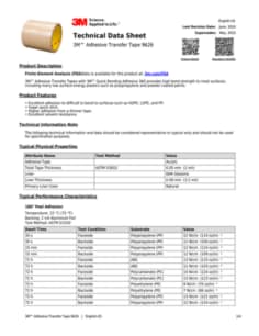 3M™ Adhesive Transfer Tape 9626