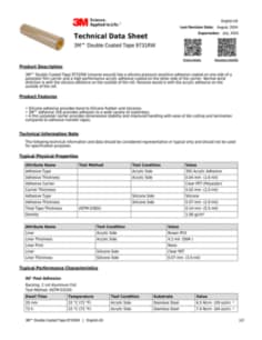 3M™ Double Coated Tape 9731RW