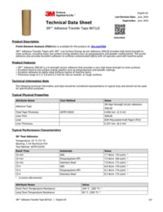 3M™ Adhesive Transfer Tape 9671LE